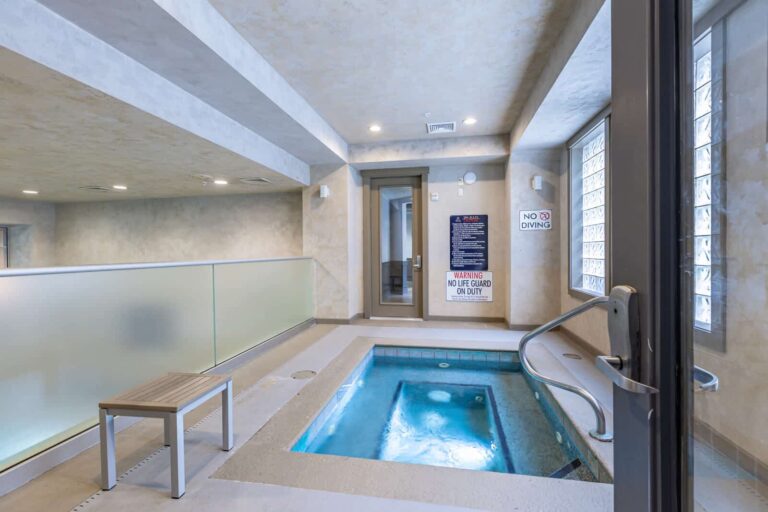 Enjoy the spa at our luxury Durham apartments.