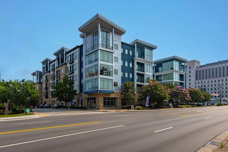 Trinity Commons exterior building.