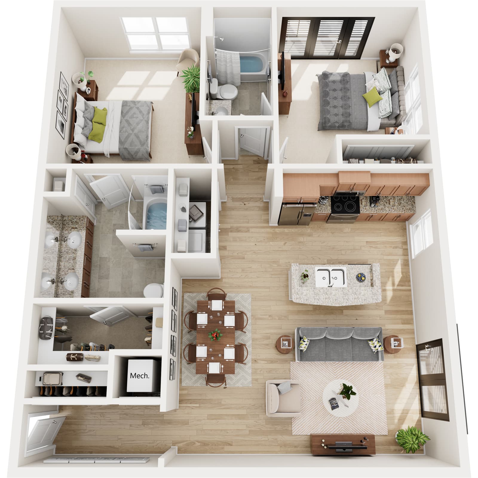 C2-1 Floor Plan