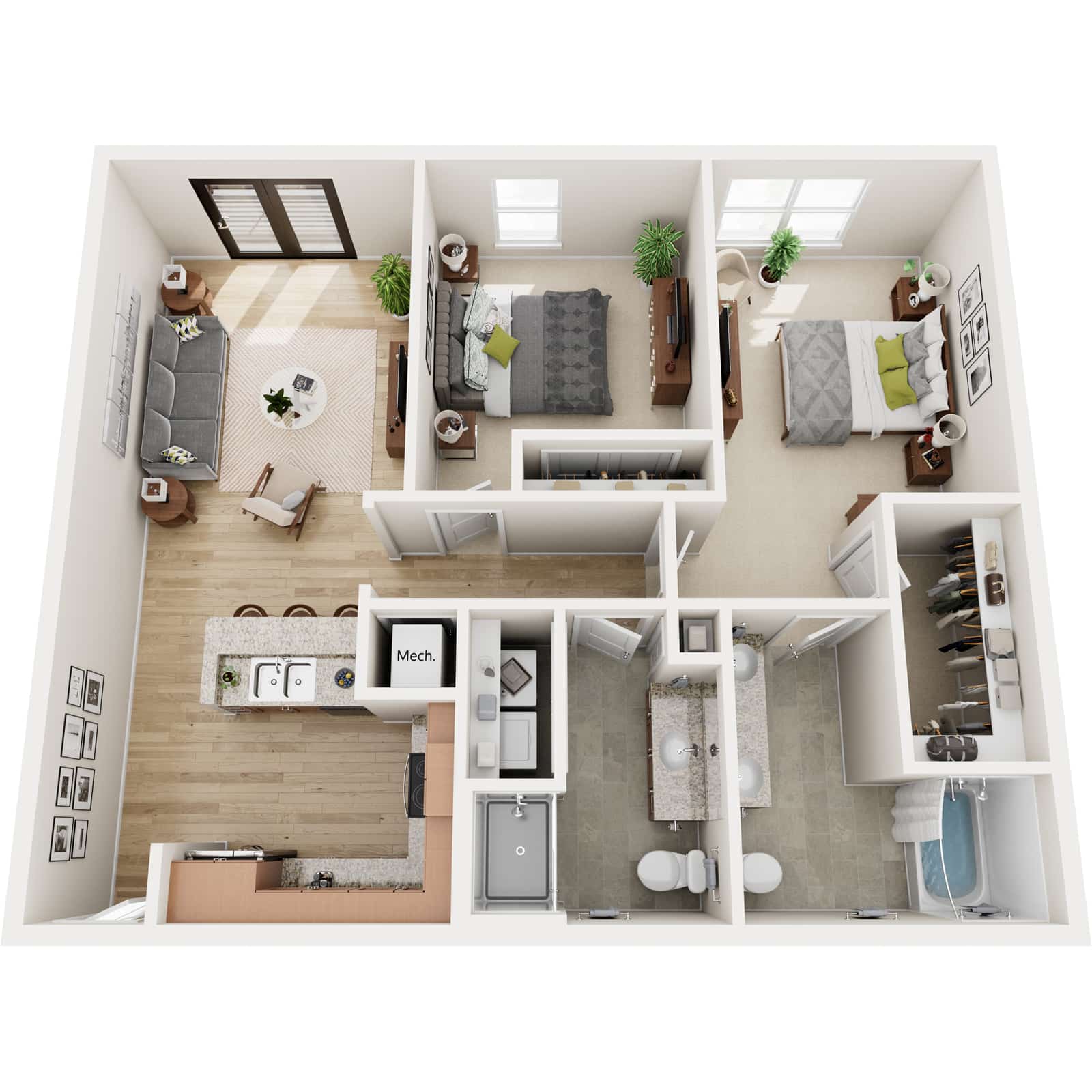 C2-2 Floor Plan