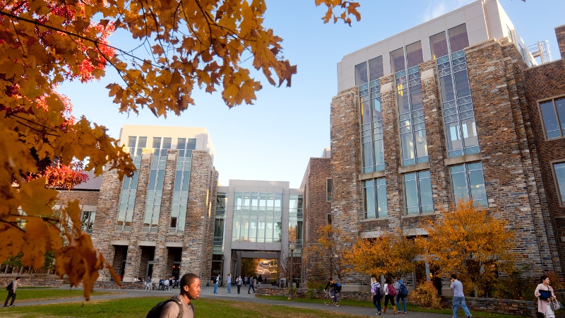 Duke school of law outdoors